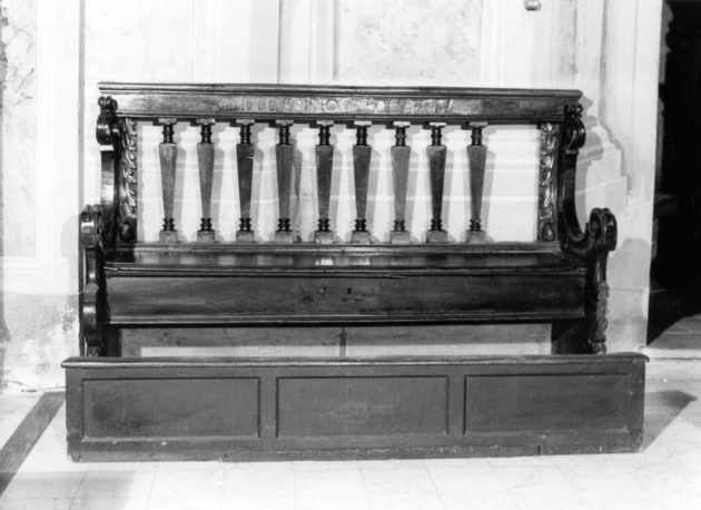 panca, serie - bottega lucchese (sec. XIX)