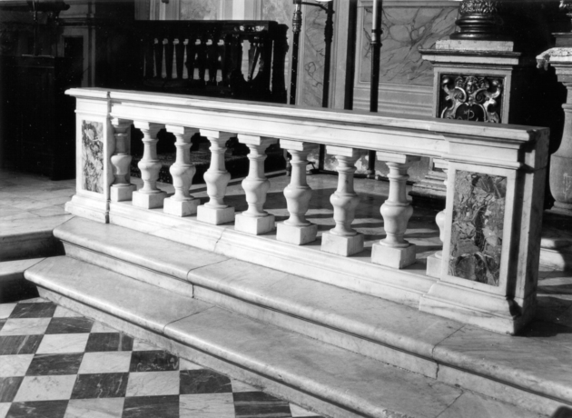 balaustrata, serie - bottega lucchese (fine sec. XVIII)