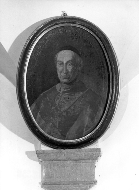 ritratto di ecclesiastico (dipinto) - ambito italiano (sec. XVII)