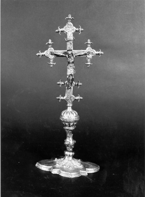 croce d'altare - bottega lucchese (sec. XVI)