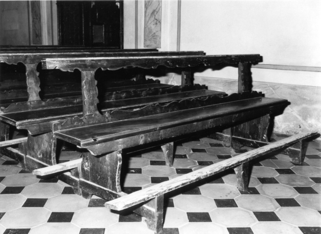 panca, serie - bottega lucchese (seconda metà sec. XIX)