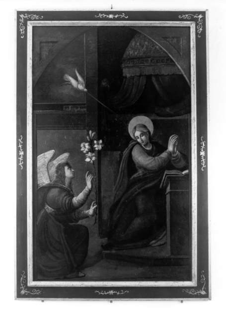 ANNUNCIAZIONE (dipinto) - ambito fiorentino (sec. XVI)