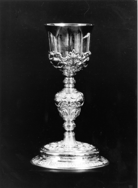 calice - bottega lucchese (primo quarto sec. XVIII)