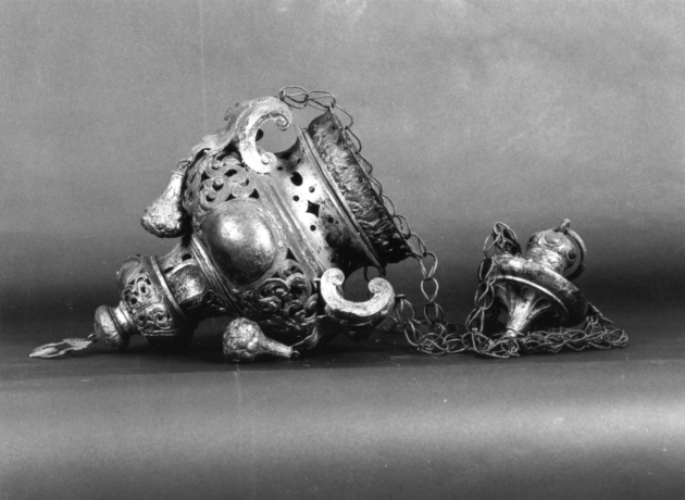 lampada pensile - bottega lucchese (sec. XVIII)