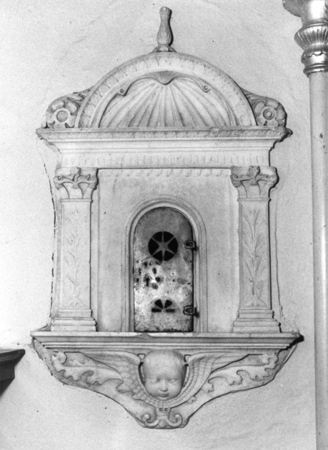 armadietto per oli santi - bottega toscana (sec. XVI)