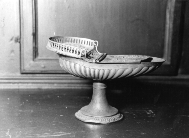 navicella portaincenso - a galeone - bottega lucchese (prima metà sec. XIX)