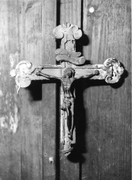 croce processionale - bottega lucchese (sec. XVIII)