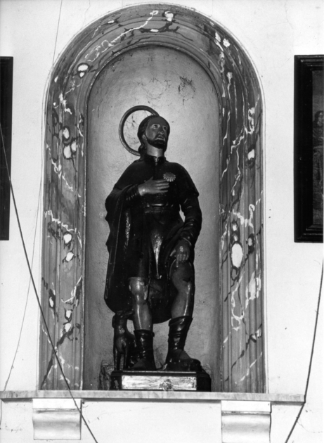 SAN ROCCO (statua) - bottega toscana (sec. XVIII)