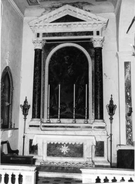 altare - bottega lucchese (sec. XVIII)