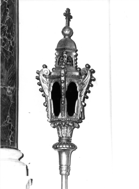 lanterna processionale, serie - bottega lucchese (sec. XIX)