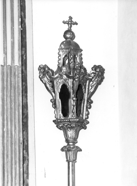 lanterna processionale, serie - bottega lucchese (sec. XIX)