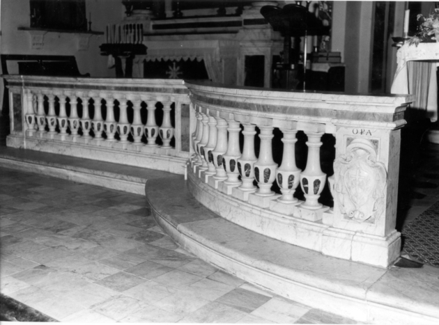 balaustrata, serie - bottega toscana (sec. XVIII)