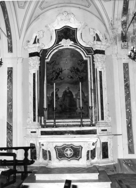 altare - bottega lucchese (fine sec. XVIII)