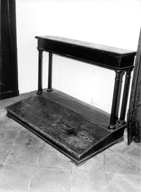 inginocchiatoio - bottega lucchese (sec. XIX)