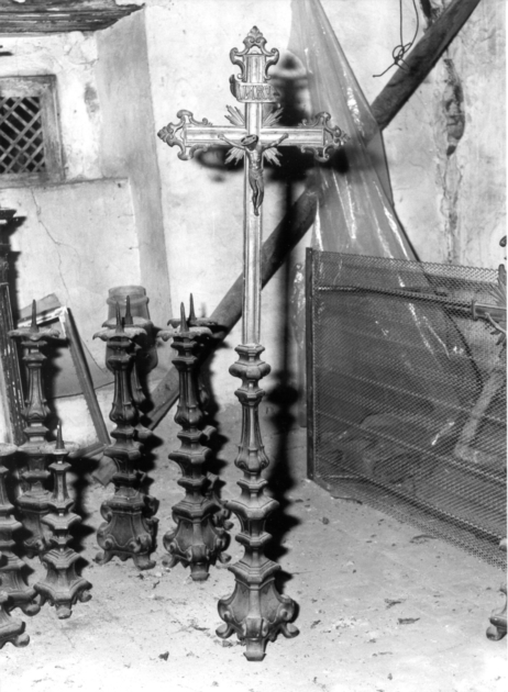 crocifisso - bottega toscana (sec. XVIII)