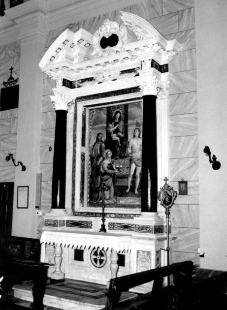 altare - bottega lucchese (sec. XVII)