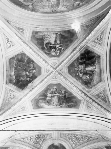 QUATTRO EVANGELISTI (dipinto) - ambito lucchese (sec. XIX)