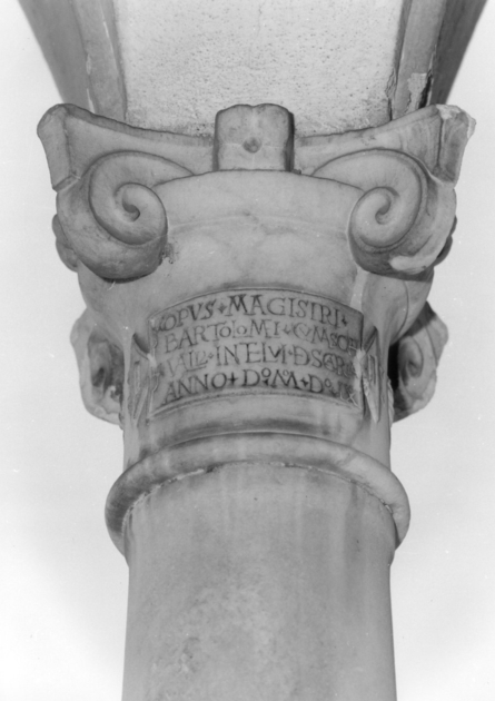 capitello di Bartolomeo da Como (sec. XVI)
