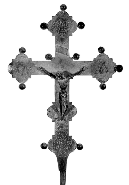 croce processionale - bottega lucchese (sec. XIV)