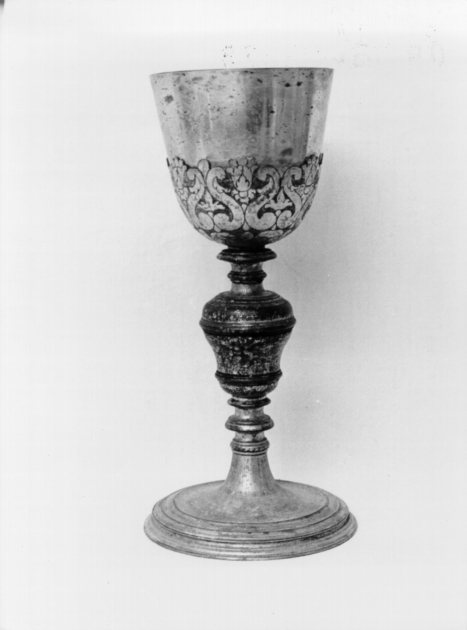 calice - ambito lucchese (secc. XVII/ XVIII)
