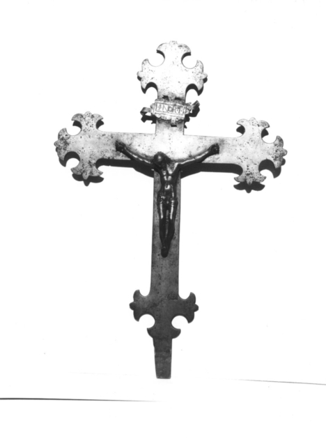 croce processionale - ambito italiano (sec. XVII)