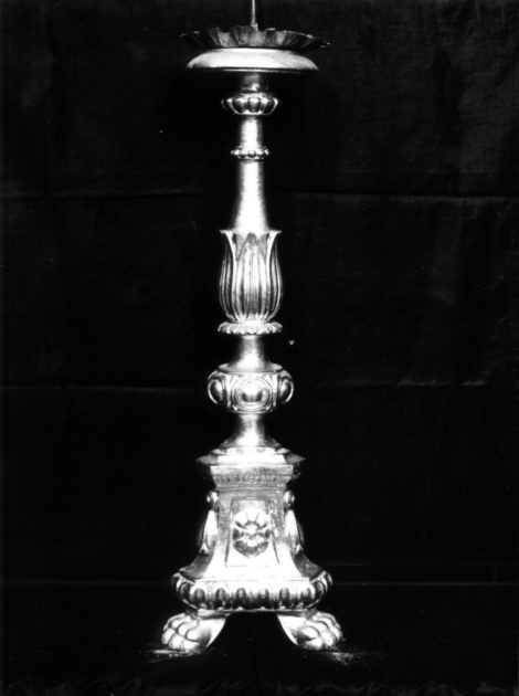 candeliere, serie - bottega versiliese (sec. XIX)