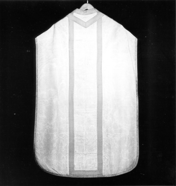 paramento liturgico - in terzo - manifattura toscana (fine/inizio secc. XVIII/ XIX)