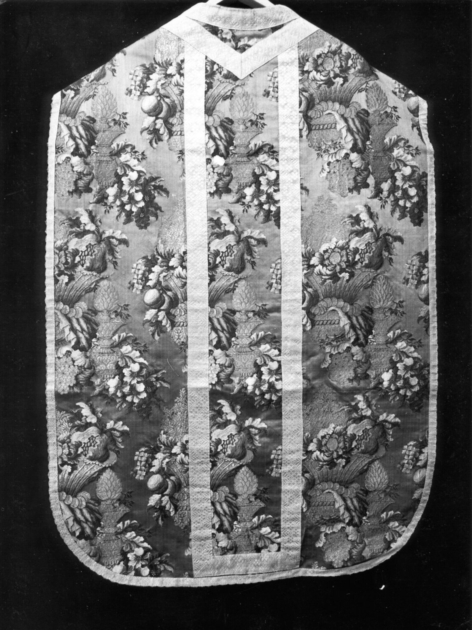 paramento liturgico - in terzo - manifattura veneziana (?) (prima metà sec. XVIII)