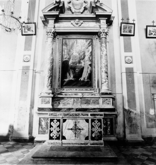 altare - ambito apuoversiliese (sec. XVIII)