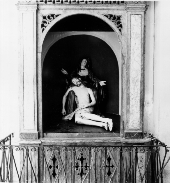 Pietà (scultura) - ambito italiano (inizio sec. XIX)