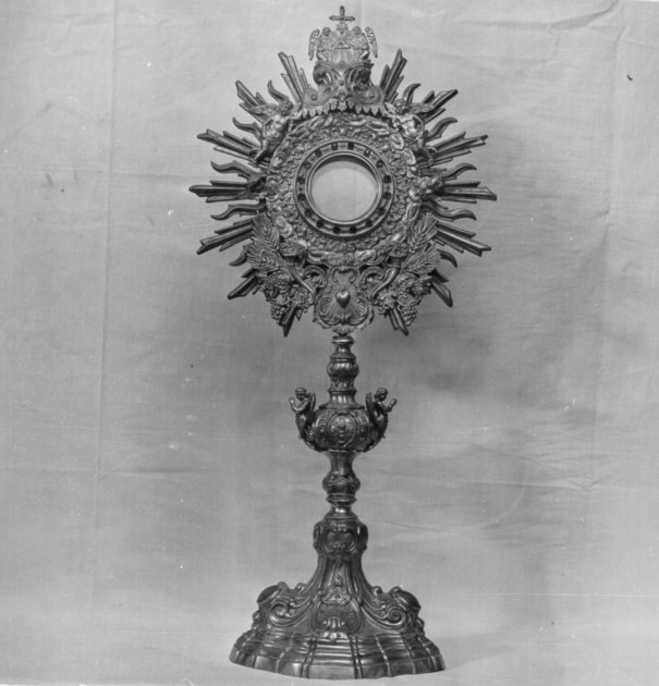 ostensorio - bottega toscana (fine sec. XIX)