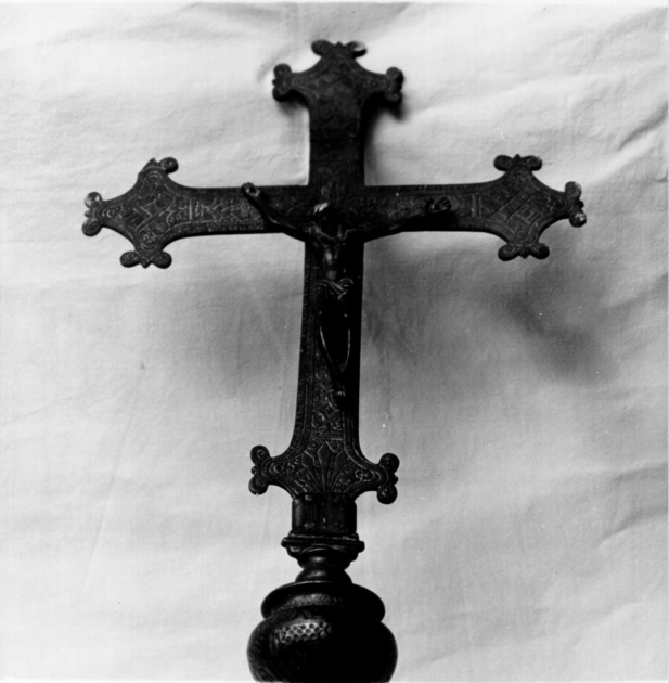 croce processionale - bottega toscana (fine sec. XVII)