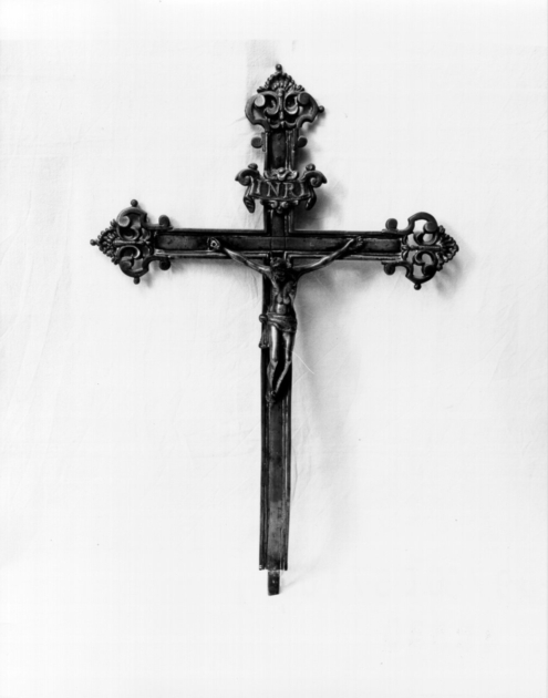 croce - bottega toscana (prima metà sec. XVIII)