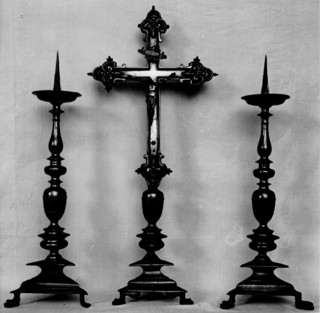 servizio d'altare - bottega toscana (seconda metà sec. XVII)