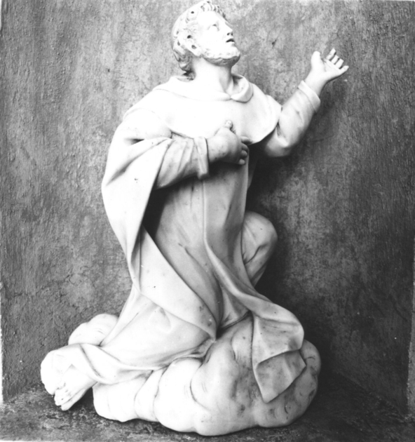 SAN DOMENICO (statua) - ambito italiano (prima metà sec. XVIII)