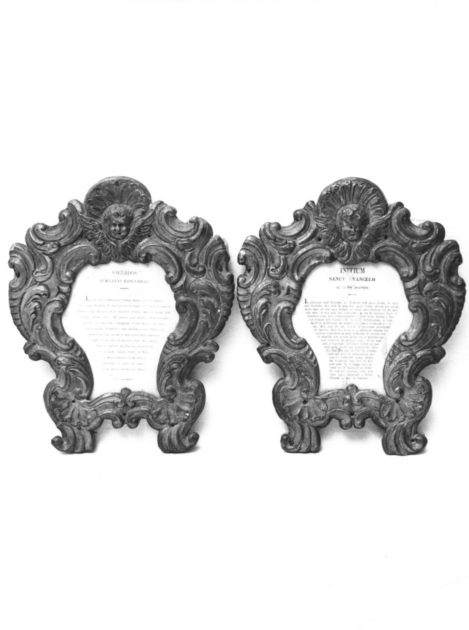 cartagloria, serie - ambito italiano (sec. XVIII)