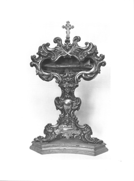 reliquiario - ambito italiano (sec. XVIII)