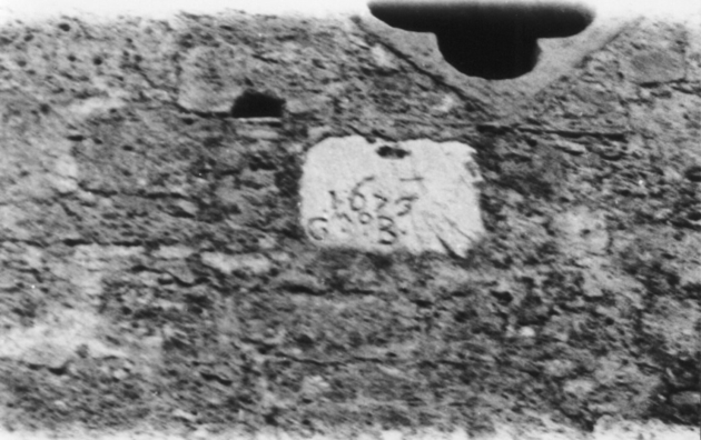 lapide - ambito apuoversiliese (sec. XVII)