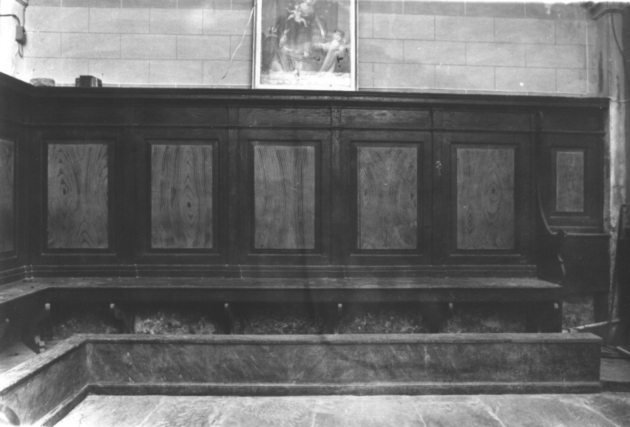 stalli del coro - bottega toscana (sec. XVIII)