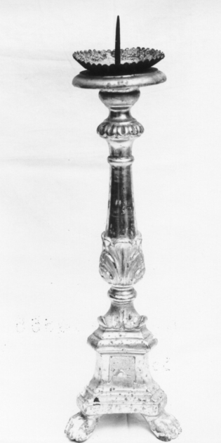 candeliere, serie - bottega versiliese (sec. XIX)