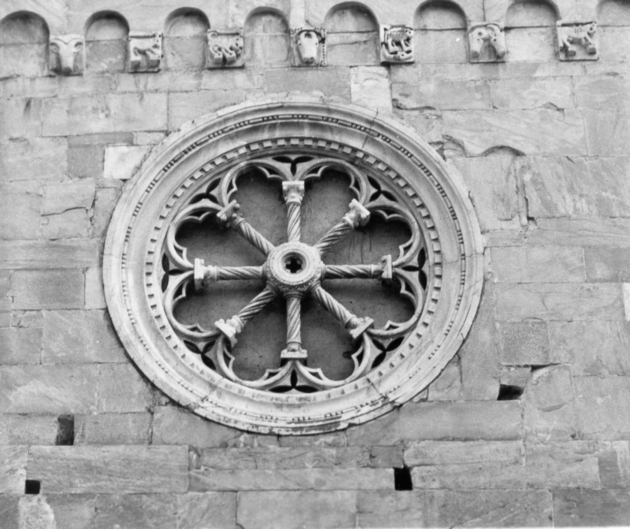 rosone - ambito apuoversiliese (inizio sec. XVI)