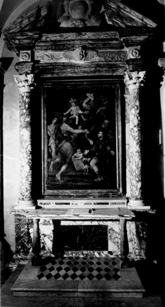 altare - ambito apuoversiliese (sec. XVII)