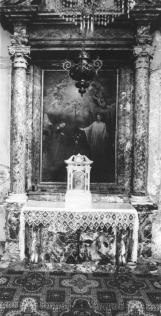 altare - ambito apuoversiliese (sec. XVIII)