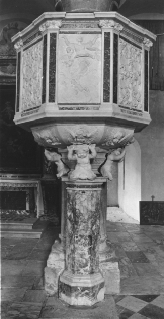 pulpito di Baratta Andrea (bottega) (seconda metà sec. XVII)
