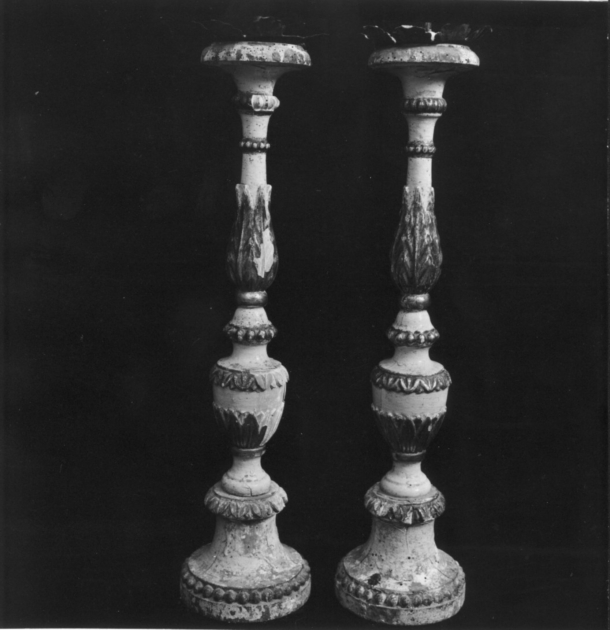 candeliere, serie - bottega versiliese (sec. XIX)