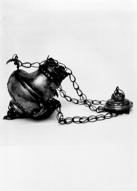 lampada pensile, serie di Razzuoli Luigi (attribuito) (sec. XIX)