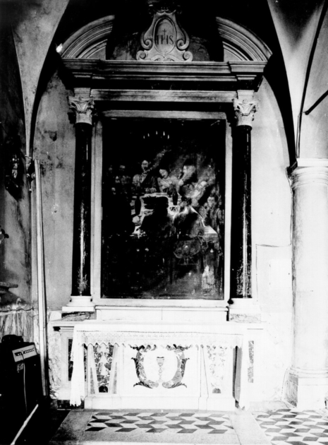 altare - ambito apuoversiliese (sec. XIX)