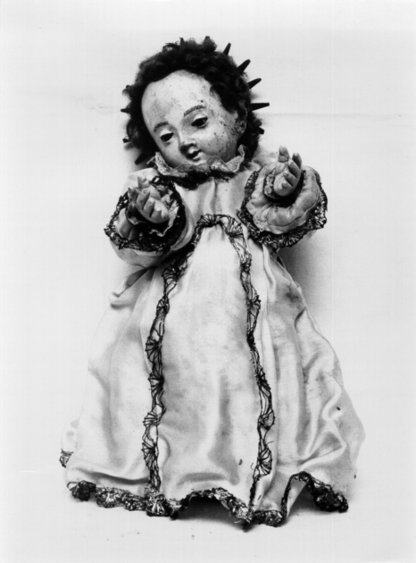 Gesù Bambino (statuetta devozionale) - bottega versiliese (fine sec. XVIII)