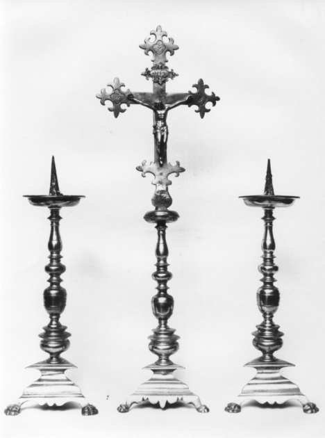 servizio d'altare - bottega versiliese (sec. XVII)