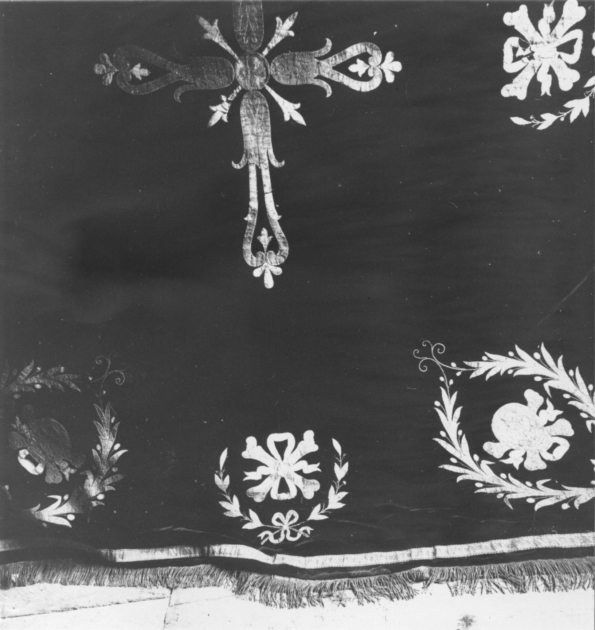 coltre funebre - manifattura lucchese (fine/inizio secc. XVIII/ XIX)